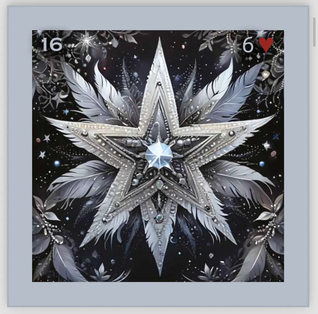 Night Angel Lenormand MINI Inspiration Anges sombres