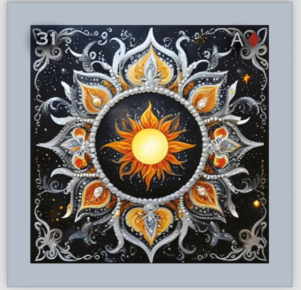 Night Angel Lenormand MINI Inspiration Anges sombres