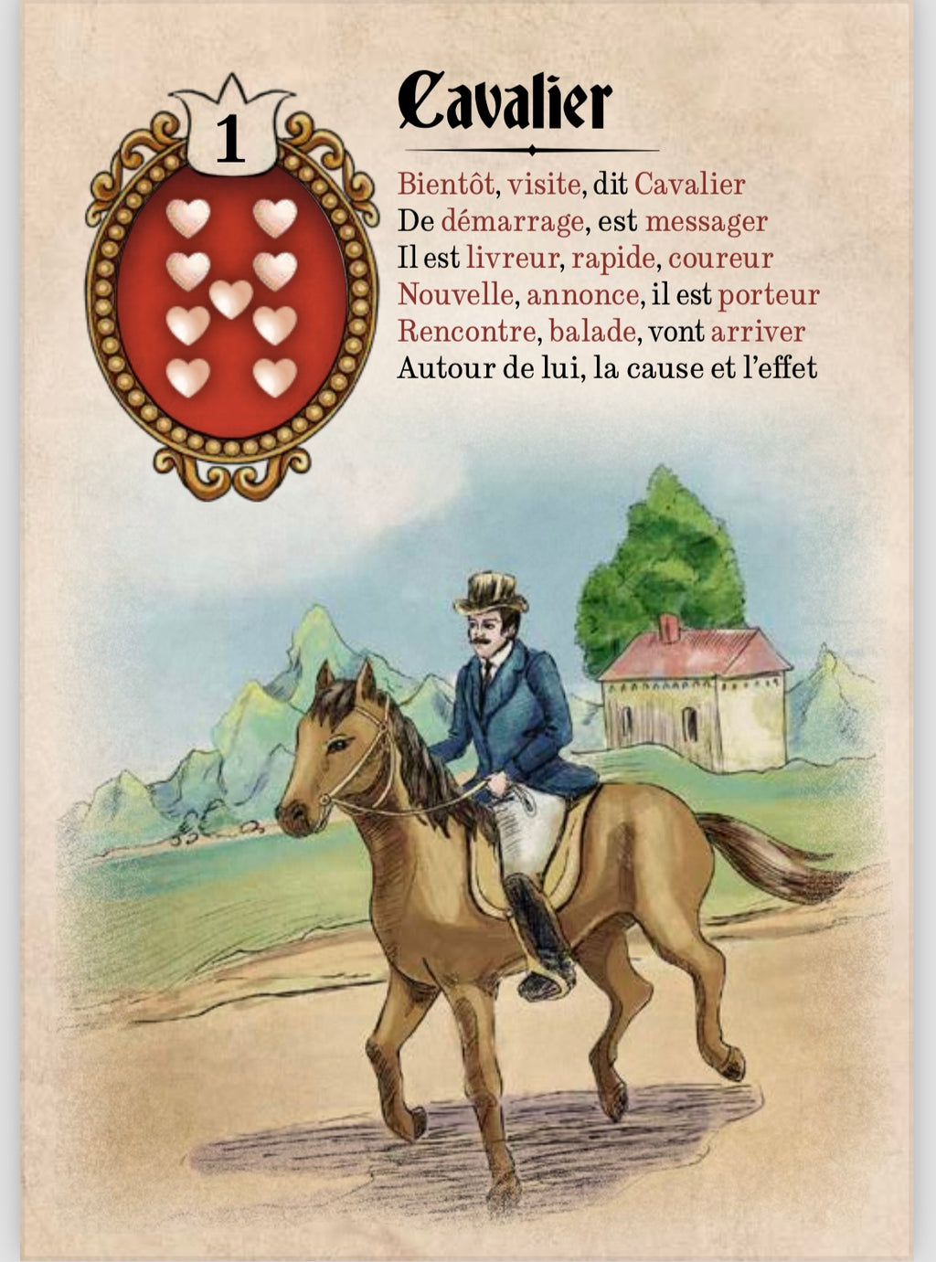 Walldoff Lenormand must-have, vintage mystery box