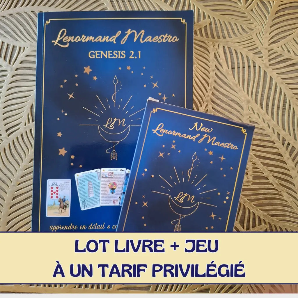 Lenormand Maestro GENESIS 2.1 COMPLETE GUIDE BOOK