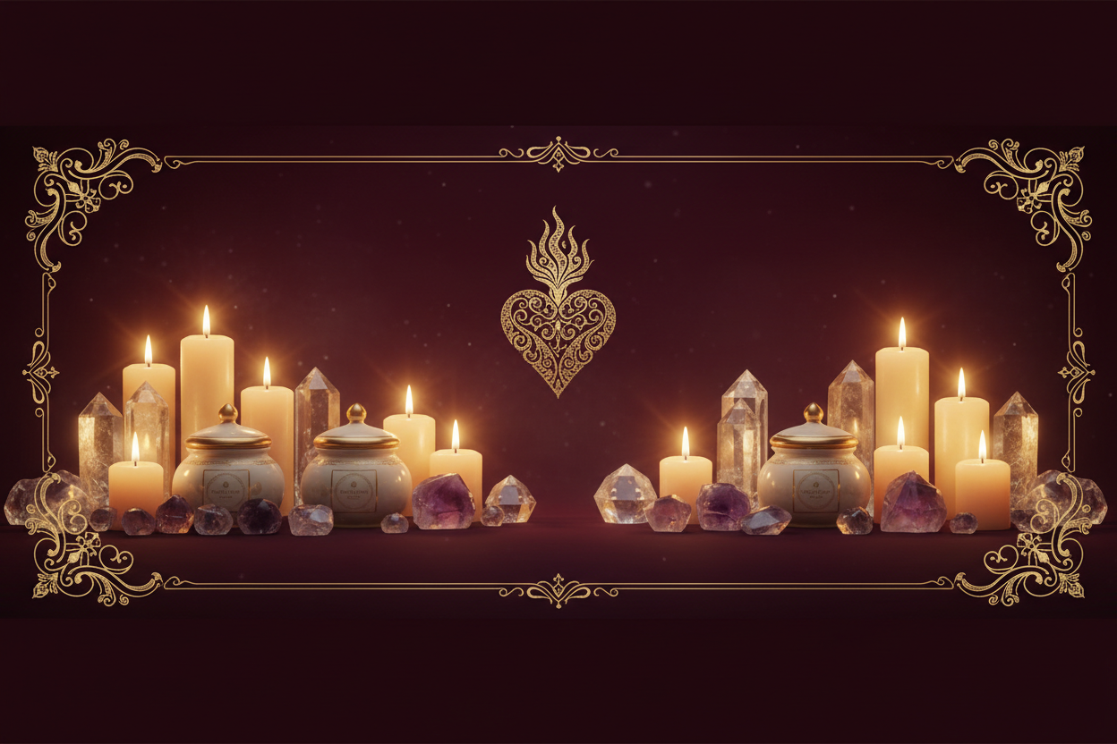 Bannière Essences et Lumière - Sacré Cœur & Soins