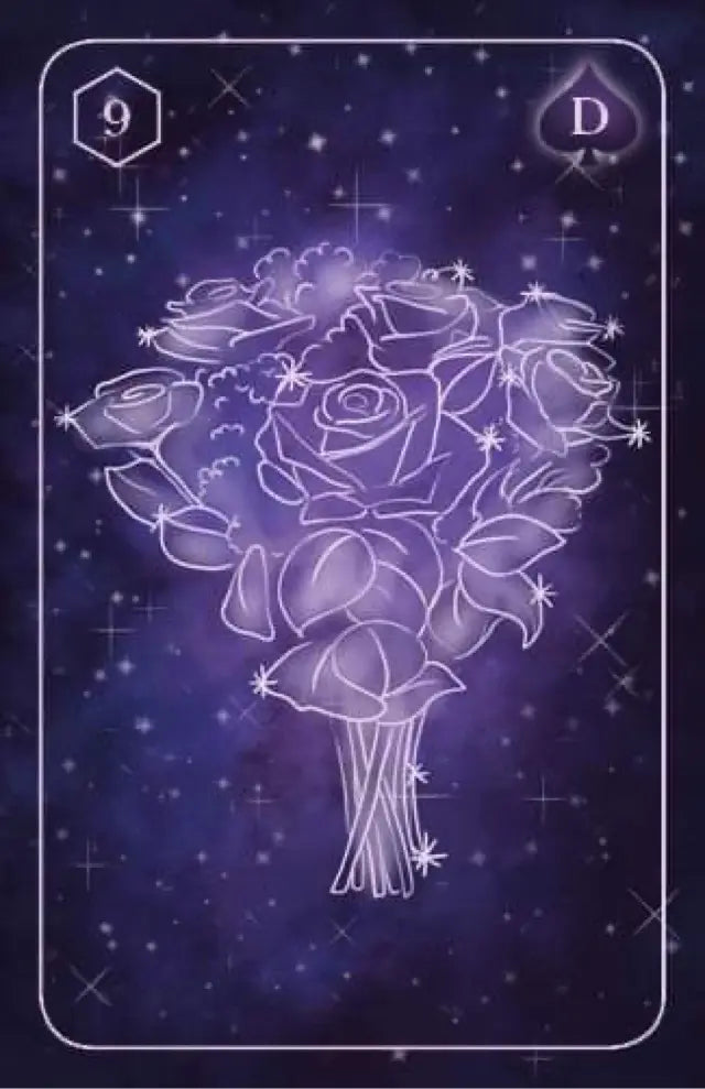 STARLIT LENORMAND MYSTERY BOX SET, STARLIT ASTROLOGICAL LENORMAND