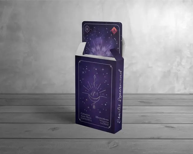 STARLIT LENORMAND MYSTERY BOX SET, STARLIT ASTROLOGICAL LENORMAND