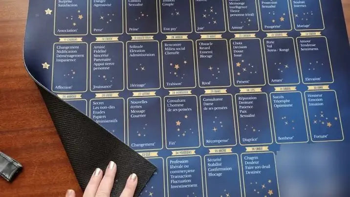 Large drawing mat 8x4+4, LUXE with carry bag + free Starlit oracle deck